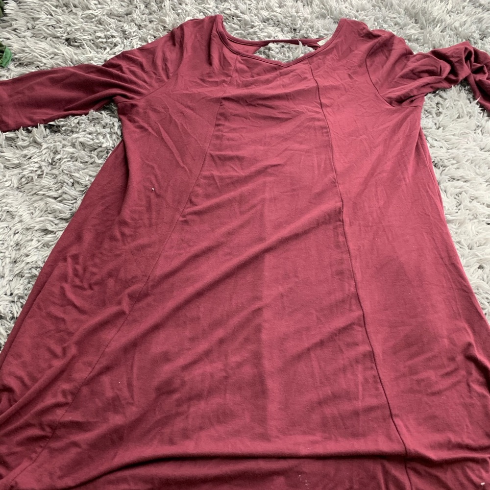Red forever 21 dress